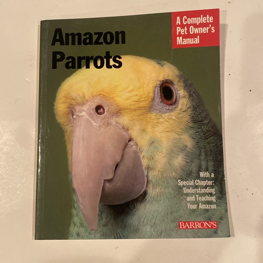 “Amazon Parrots,” Softcover